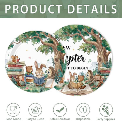 250Pcs Storybook Baby Shower Party Supplies - Image 6