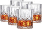 Amazing Abby - Whitney - 14-Ounce Plastic Whiskey Glasses (Set of 6), Plastic Wine Glasses, Reusable, BPA-Free, Shatter-Proof, Dishwasher-Safe, Perfect for Poolside, Outdoors, Camping, and More