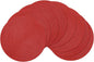 SHACOS Round Braided Placemats Set of 8 Washable 15 inch Round Table Mats Non by SHACOS