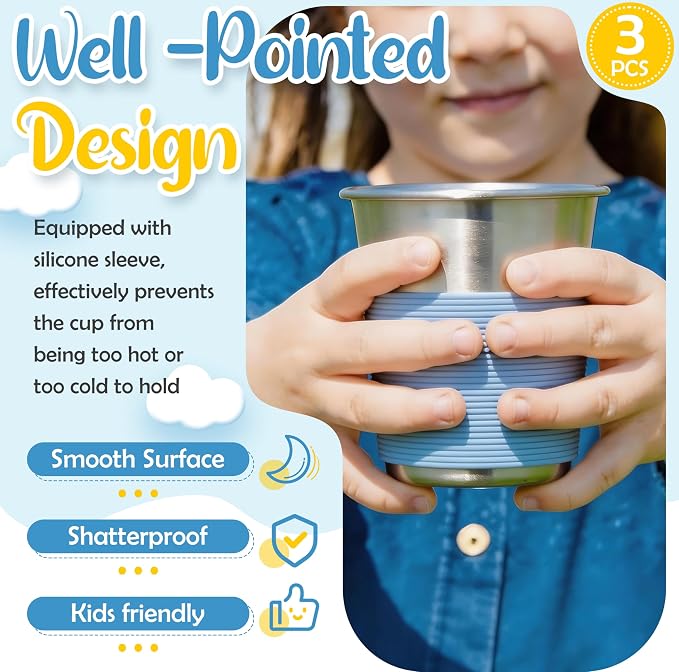 HaWare Stainless Steel Kids Cups - Image 3