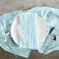 Efavormart 5 Pack 24"x19" Baby Blue Matte Gauze Cheesecloth Napkins, Serene by efavormart