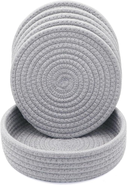 8 Inch Trivets for Hot Dishes, Hot Pots and Pans, Thick Heat Resistant by KITLAB