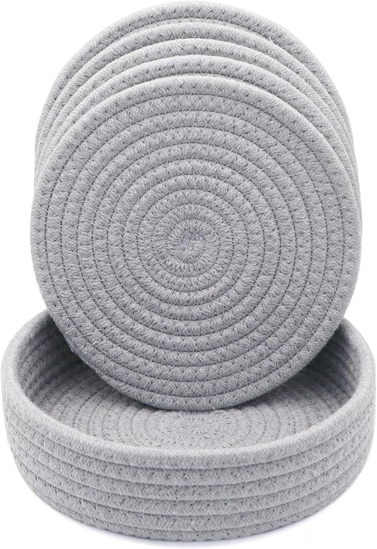 8 Inch Trivets for Hot Dishes, Hot Pots and Pans, Thick Heat Resistant by KITLAB
