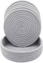 8 Inch Trivets for Hot Dishes, Hot Pots and Pans, Thick Heat Resistant by KITLAB