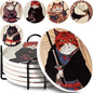 Gifts for Cat Lovers - Ninja Cat Coasters - Anime Cat Decor - Set of 6 Drink Coasters with Holder