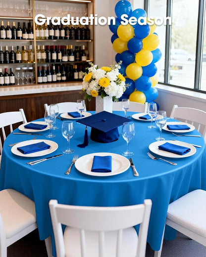 Pureegg Plastic Table Cloth Disposable 12 Pack, Graduation Decorations Class of - Image 7