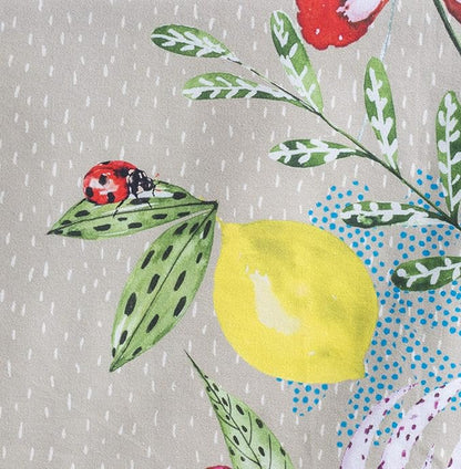 Maison d' Hermine Table Cloth Rectangle Table 100% Cotton 70 x 108 Inches Tablecloth Reusable Decorative for Dining Room Farmhouse Home Valentines Day Decorations Spring Summer - Jardin D'Ete - Fog