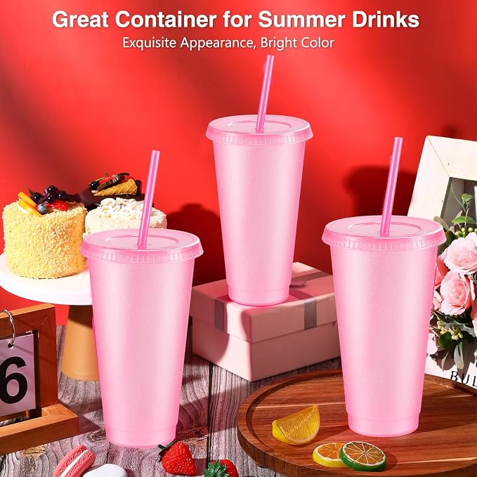 Amyhill 12 Pcs Reusable Glitter Cups - Image 4