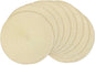 AHHFSMEI Round Braided Placemats 15 Inch Round Table Mats for Dining Tables Natural Woven Heat Resistant Place mats Set of 8 (Beige,8)