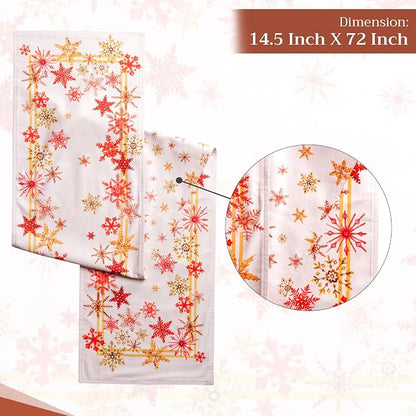 Maison d' Hermine Table Runner 100% Cotton 14.50" x 72" | Table Runners 72 - Image 4