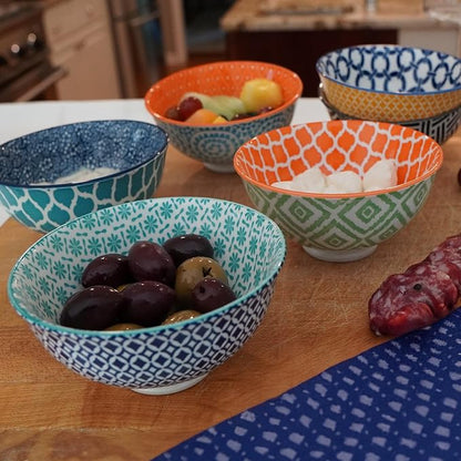 Chelsea 4.75" All-Purpose Porcelain Bowls – Set of 6 - Image 2