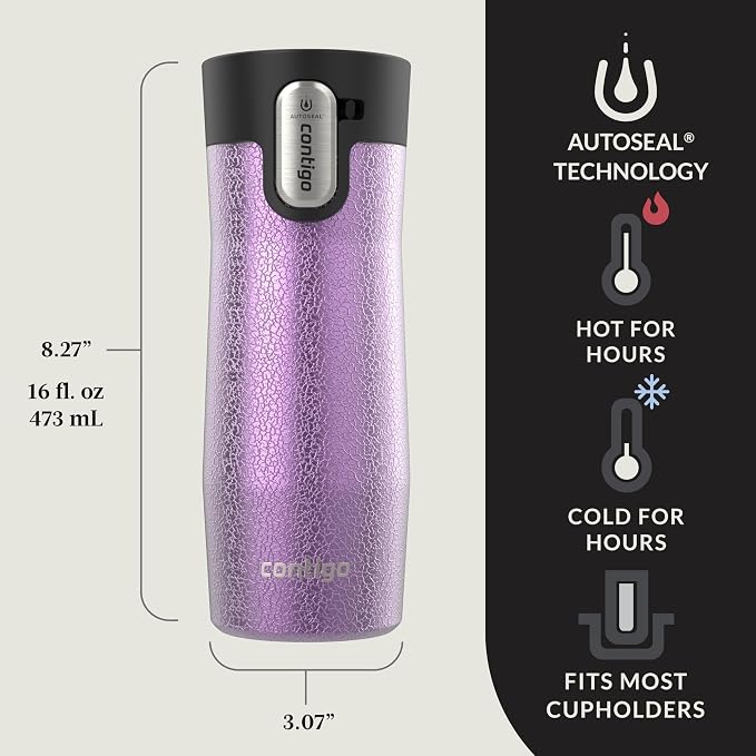 Contigo® AUTOSEAL® West Loop Vacuum-Insulated Stainless Steel Travel Mug - Image 2