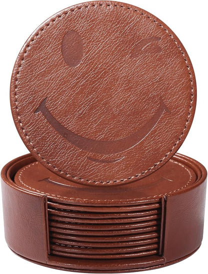 Coasters for Drinks Set of 6 by Unknown