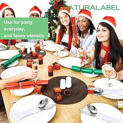Self-Adhesive Napkin Bands, Bulk Pack of 20, elegant table setting, - Image 5