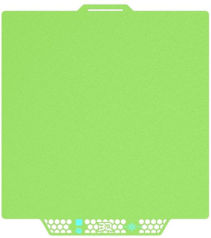 BIQU CryoGrip Pro Glacier Green Compatible with Bambu-Lab P1S/P1P/P2S/X1C/X1E/A1 3D Printers 257x257MM Panda Build Plate Double Sided Upgrade Removable Surface Platform