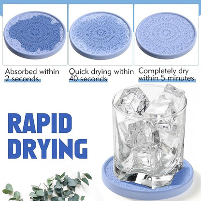 Photect Diatomaceous Earth Coasters Set - Image 3
