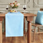 FOLINS&HOME Baby Blue Waterproof Decorative Table Runner 72 Inches Long | by FOLINSHOME