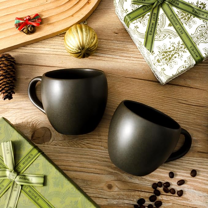 Coffee Mugs Set of 4, Ceramic Coffee Cups - Image 5
