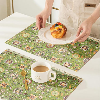 Snycler Table Runner Boho Table Runners Vintage Elegant Farmhouse Table Center - Image 4