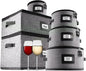 Hearth & Harbor Fine China Storage Containers, 6 Piece Dish Storage Containers by HearthHarbor