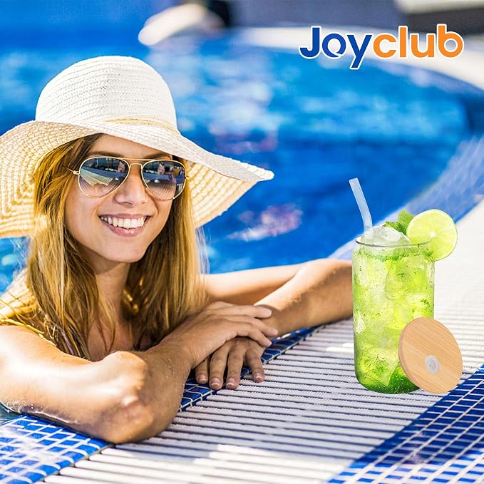 Joyclub 20pcs 16Oz Glass Cups - Image 7