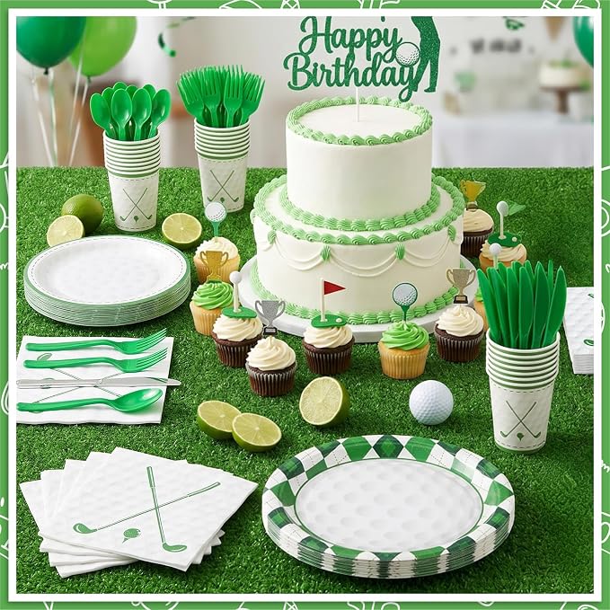NatNarr Golf Party Supplies Set - Image 3