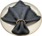 Napkin Rings Set of 6, Family Dinner, Thanksgiving, and Party by Kintyno