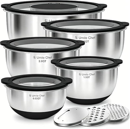 Mixing Bowls with Lids Set by UmiteChef