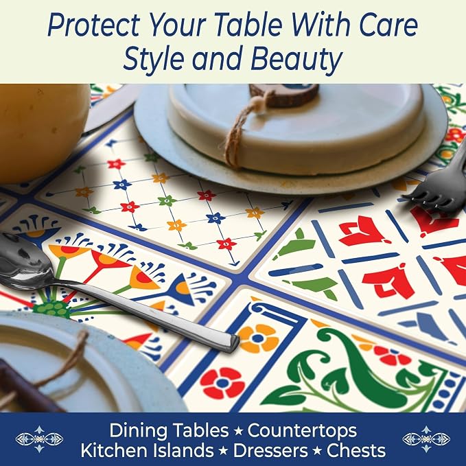 Heat Resistant Table Runner, 39 x 12 Inch - Image 3