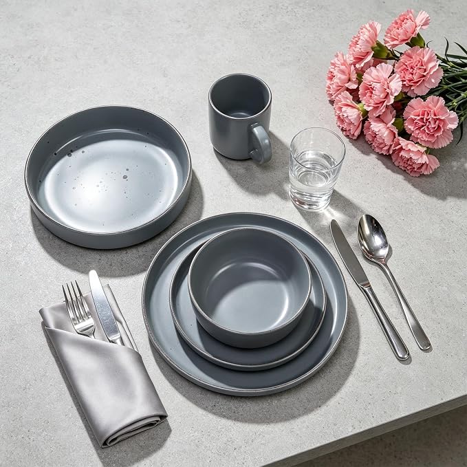 HomeVSS 20-Piece Dinnerware Set - Image 4