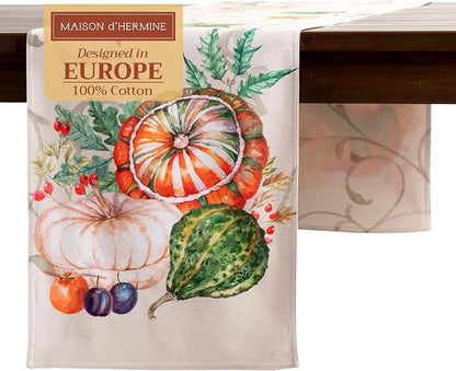 Maison d' Hermine Table Runner 100% Cotton 14.50" x 108" | Table Runners 108 by MaisondHermine