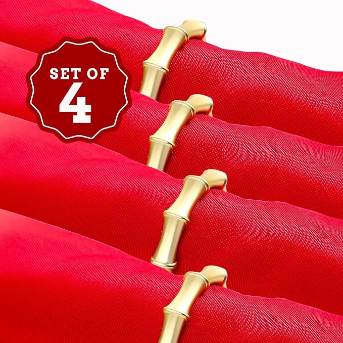 Napkin Rings Set – Elegant, Durable & Lightweight Table Decor – Premium Napkin - Image 2