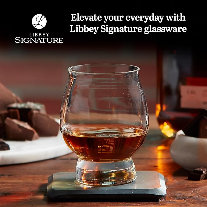 Libbey Signature Kentucky Bourbon Trail Whiskey Glasses Set of 4, Dishwasher - Image 2