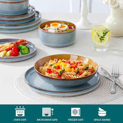ONION Ceramic Plates and Bowls Sets - Image 5