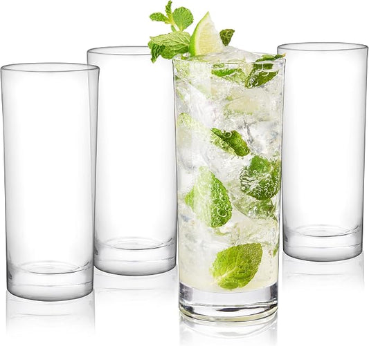 True Highball Glasses, Tall Glass Tumbler by True