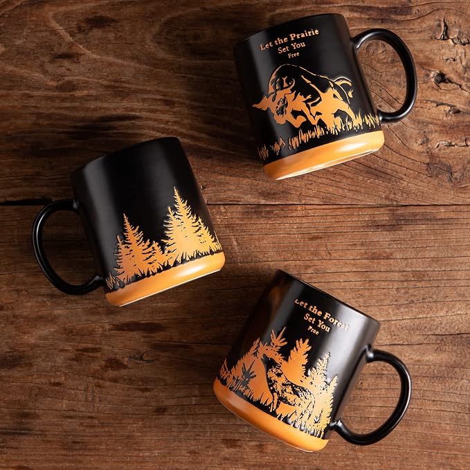 AmorArc 18oz Large Coffee Mugs Set of 6, Ceramic Coffee Mugs - Image 3