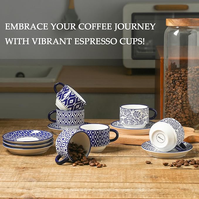 Selamica Ceramic Espresso Cups - Image 7