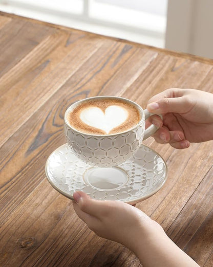 MALACASA 8 OZ Cappuccino Cups - Image 6