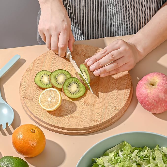 LOVYANXUE Bamboo Fiber Salad Bowl - Image 5