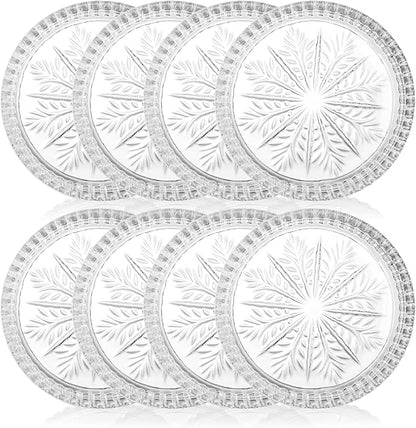 Yesland 8 Pack Crystal Coasters Tea Bag Coaster - Image 4