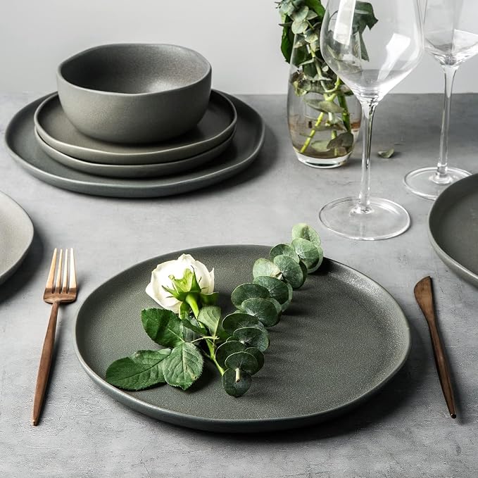 AmorArc Stoneware Dinnerware Sets - Image 6