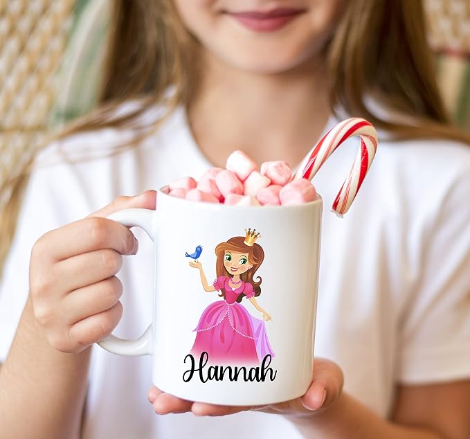 Personalized Mug for Kids, Girls | Customized Hot Chocolate, Coffee & Tea Cup | - Image 5