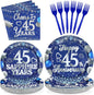 96Pcs 45th Anniversary Decorations by Greencian