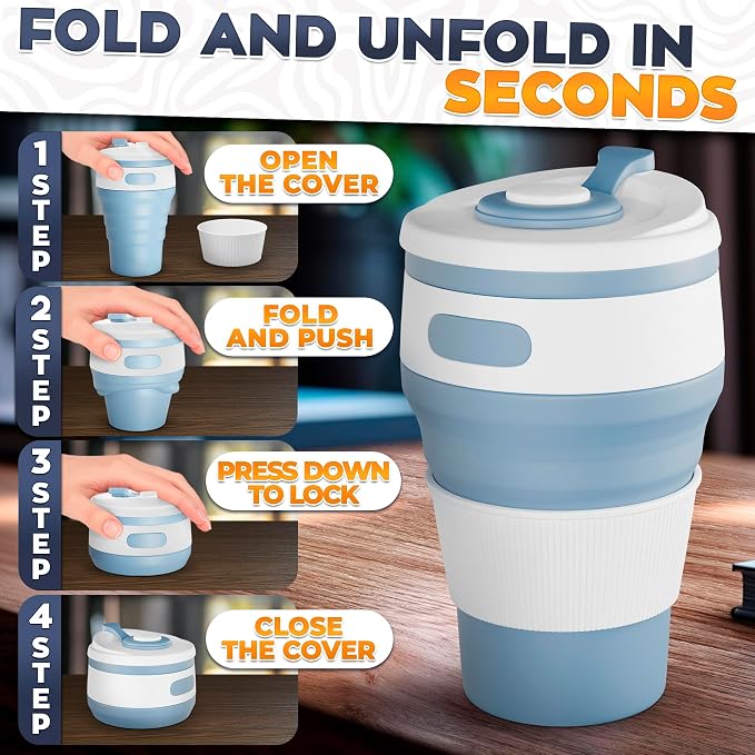 VIKROM Collapsible Coffee Cup - Image 5
