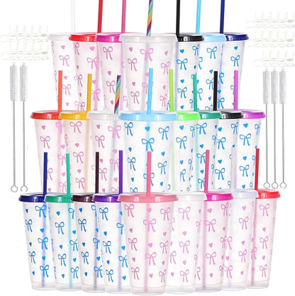 24 oz Reusable Plastic Cups, Custom Cups by Alohastarttg