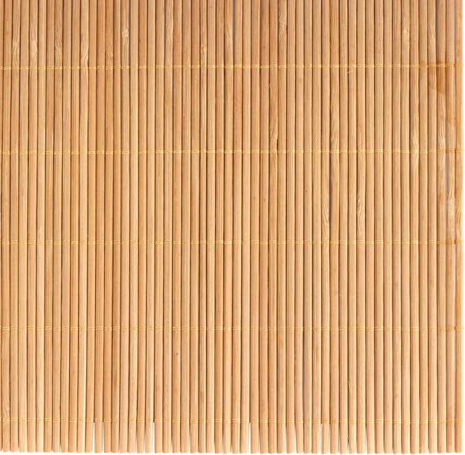 BambooMN Carbonized Bamboo Matchstick Table Runner, 1 Piece | Natural, Home - Image 3
