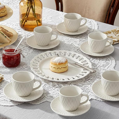 3-Ounce Espresso Cups Set of 6, Mini Coffee Cups - Image 7