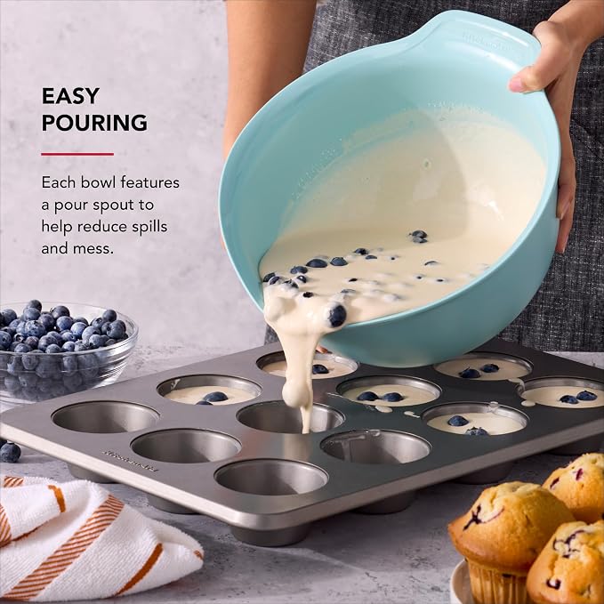 KitchenAid Universal Nesting Plastic Mixing Bowls - Image 5