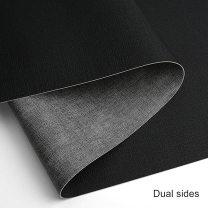 Table Runners 72 Inch Long, Dual-Sided Faux Leather Table Runner | Waterproof - Image 2