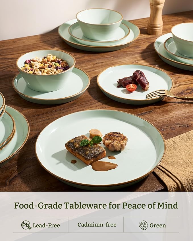 Famiware Saturn Dinnerware Sets, Ceramic Dishes - Image 4